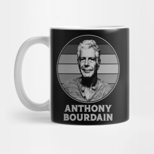 Anthony Bourdain retro Mug